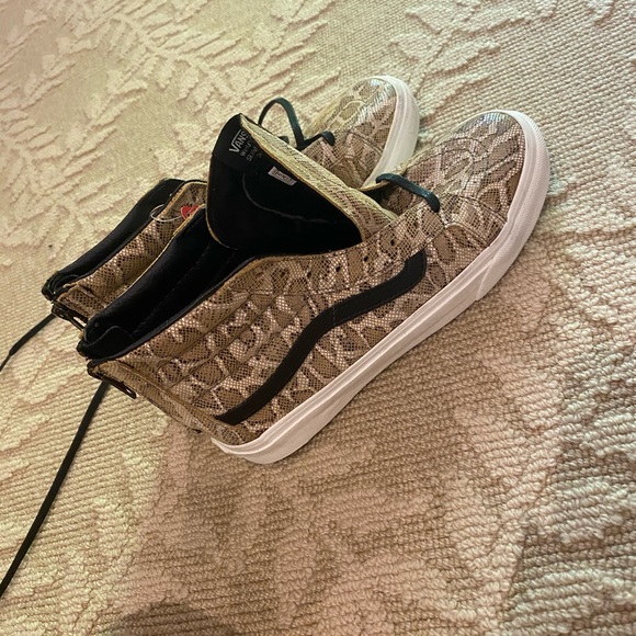 vans snakeskin sk8 hi
